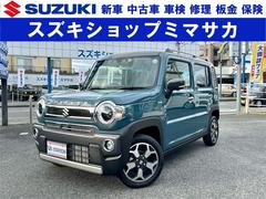 スズキ　ハスラー　ＪスタイルＩＩ　禁煙車　全方位モニター付９インチナビ　ＤＶＤ再生