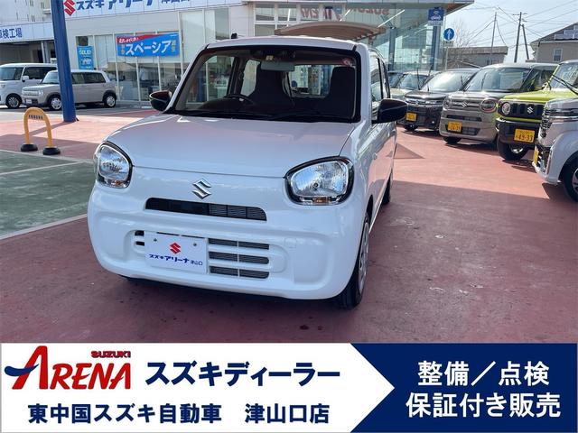 スズキ アルト Ｌ　（ＣＶＴ　２ＷＤ）スズキセーフティーサポート　電波式キーレスエントリー　シートヒーター（運転席）　モニター付きＤＶＤ／ＣＤ／ＵＳＢプレーヤー（Ｂｌｕｅｔｏｏｔｈ対応）グー鑑定車（鑑定証付き）