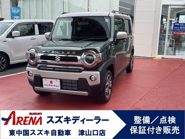 ハスラー(スズキ) ＪスタイルＩＩターボ　（ＣＶＴ　２ＷＤ）スズキセーフティーサポート　アダプティブクルーズコントロール　全方位カメラ付き９インチメモリーナビゲーション　オートエアコン（ナノイーＸ搭載）２トーン　グー鑑定車（鑑定証付き） 中古車画像