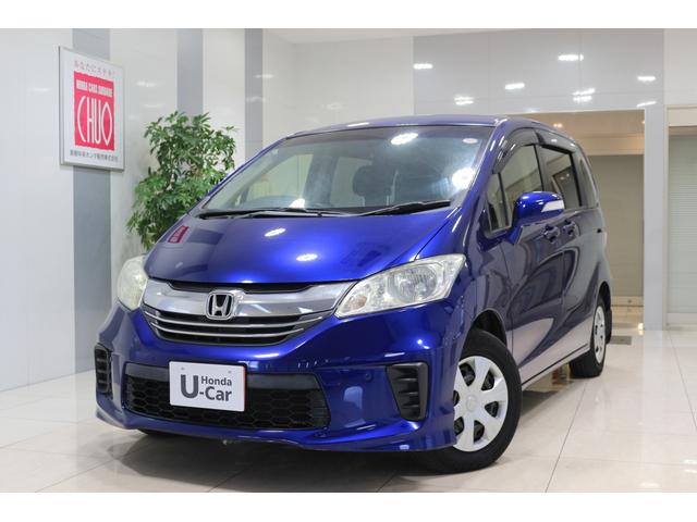 フリード(ホンダ) Gジャストセレクション ナビ バックカメラ ETC 横滑り防止装置 障害物センサー パワースライドドア スマートキー 3列シート6人乗り 中古車画像