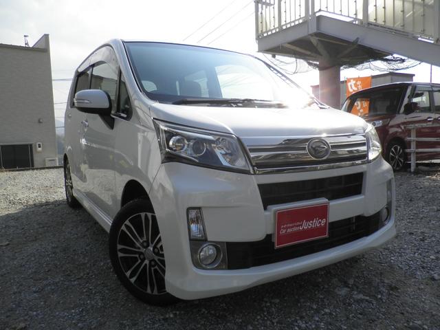 ムーヴ(ダイハツ) カスタム　ＸスマートセレクションＳＡ　ワンオーナー　禁煙車　レーダーブレーキ　スマートキー　ＡＵＸ 中古車画像