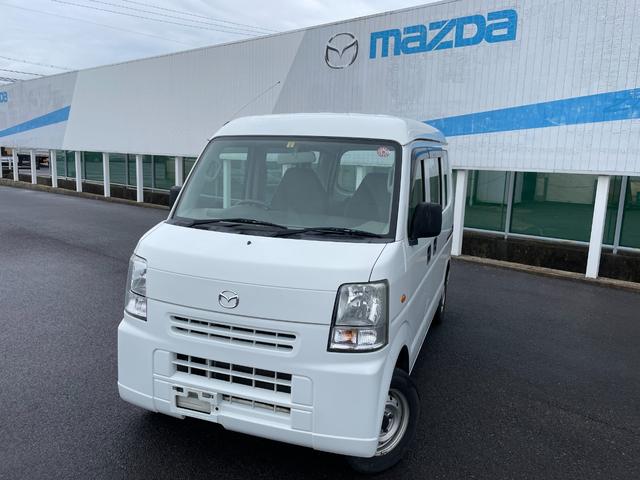 マツダ スクラム ＰＡ　当社で販売・下取り１オーナー車！５速マニュアル車！純正ホイール　ブリジストン　タイヤ１４５／８０Ｒ／１２ＬＴ　ブリジストン　スタットレスタイヤ　ホイール付積み込み　１４５Ｒ１２ＬＴ