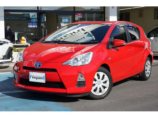 トヨタ アクア G トヨタ純正メモリーナビ・ワンセグTV・CD再生