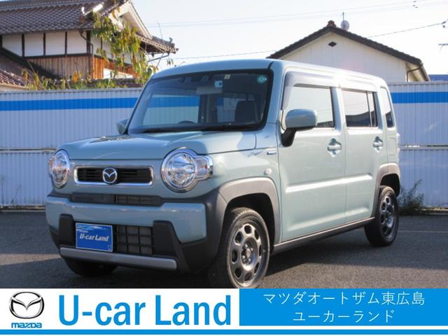 フレアクロスオーバー(マツダ) ハイブリッドＸＧ　バックカメラ　ＥＴＣ　ＣＤ　ＤＶＤ　ナビ　ＴＶ　ドライブレコーダー　アルミホイール　シートヒーター　スマートキー　ドアバイザー　プッシュスタートシステム　アイドリングストップ　衝突軽減ブレーキ 中古車画像