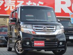 N-BOXカスタム G SSパッケージ 純正ナビ/フルセグTV/バックカメラ/両側パワースライドドア/ディスチャージヘッドライト/前後ドライブレコーダー/スマートキー2個/ワンオーナー 中古車画像