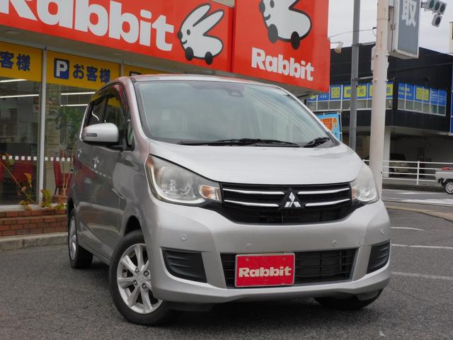 ｅＫワゴン(三菱) Ｇセーフティパッケージ　自社保証１年付き／レーダーブレーキ／シートヒーター／ＣＤオーディオ／Ａハイビーム／ミラーカメラ／純正１４ＡＷ／プッシュスタート／スマートキー 中古車画像
