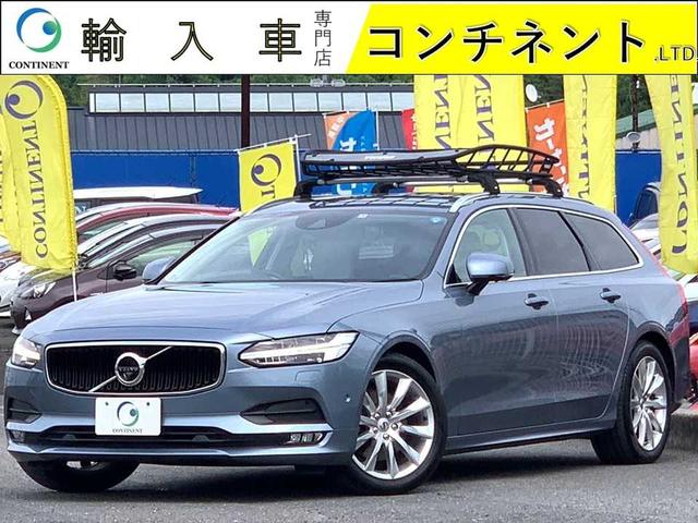 ボルボ クロスカントリー　Ｄ４　ＡＷＤ　モメンタム　禁煙　純正ナビ　フルセグ　Ｂｌｕｅｔｏｏｈｔ　３６０°ビュー　ルーフキャリア　ホワイトレザー　パワーバックドア　レーダークルーズ　ＬＥＤヘッド　ＥＴＣ　テレスコピックステア　インテリセーフ　純正ＡＷ