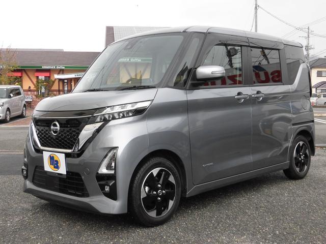 日産 ルークス ハイウェイスター　Ｘ　全方位カメラ付純正ナビ＆フルセグＴＶ　ＣＤ