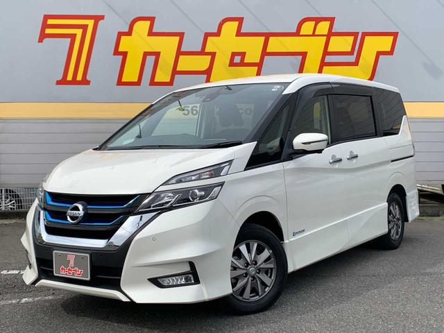 日産 セレナ ｅ－パワー　ハイウェイスターＶ　純正９インチＳＤナビ　Ｂｌｕｅｔｏｏｔｈ　　音楽録音　フルセグＴＶ　プロパイロット　後席フリップダウンモニター　全周囲カメラ　両側電動スライドドア　ワンオーナー　ＥＴＣ　前後ドラレコ　障害物センサー