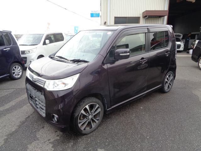 ワゴンＲスティングレー(スズキ) Ｔ　ディーラー下取り車　ターボ　地デジナビ　スマートキー　ＥＴＣ 中古車画像