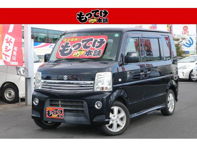 エブリイワゴン(スズキ) ＰＺターボスペシャル　１年保証　ターボ　両側電動スライドドア　ターボタイマー　純正オートステップ　ＨＩＤヘッドライト　純正１４インチアルミホイール　シートヒーター　ＳＤナビ　フルセグＴＶ　ＥＴＣ　オートエアコン　ドラレコ 中古車画像