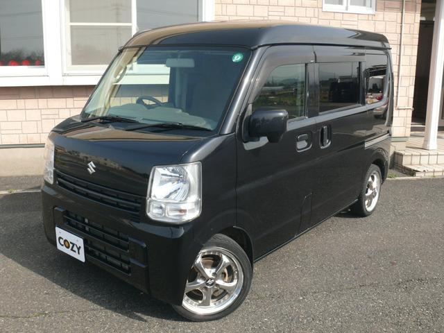 ＰＣリミテッド　パートタイム４ＷＤ　５速ミッション　ローダウン　社外１５インチＡＷ　タイミングチェーンエンジン　キーレス　ＥＴＣ　プライバシーガラス