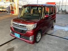 タント カスタムX トップエディションSA 4WD 両側電動スライドドア アイドリングストップ バックカメラ スマートキー キーレス 純正アルミホイール 寒冷地仕様車 フロントフォグランプ 衝突被害軽減ブレーキ アクセル踏み間違い防止装置 中古車画像