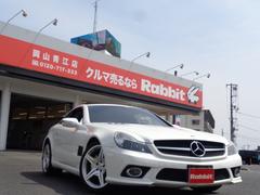 メルセデス・ベンツ　ＳＬ　ＳＬ５５０　左ハンドル　プッシュスタート　黒レザー