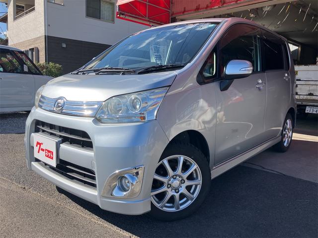 ムーヴ(ダイハツ) カスタム　Ｇ　ＥＴＣ　ナビ　ＴＶ　ＨＩＤ　ＬＥＤヘッドランプ　スマートキー　アイドリングストップ　電動格納ミラー　ベンチシート　ＣＶＴ　盗難防止システム　ＡＢＳ　ＣＤ　ＤＶＤ再生　ＵＳＢ　Ｂｌｕｅｔｏｏｔｈ 中古車画像