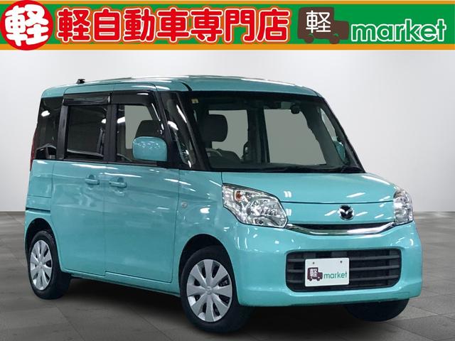 フレアワゴン(マツダ) ＸＳ　アルパインナビ　助手席側パワースライドドア　デュアルカメラブレーキサポート　車線逸脱警報装置　横滑り防止装置　アイドリングストップ　オートエアコン　Ｄ席シートヒーター　プッシュスタート　ドラレコ 中古車画像