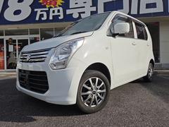 ワゴンR FX アイドリングストップ 電動格納ミラー ベンチシート CVT 盗難防止システム ABS CD アルミホイール 衝突安全ボディ エアコン パワーステアリング パワーウィンドウ 運転席エアバッグ 中古車画像