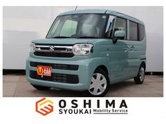 スペーシア ハイブリッドX 禁煙車 スズキコネクト 純正9インチナビ 全方位カメラ フルセグTV Bluetooth USB 両側パワースライドドア 天井サーキュレーター ロールシェイド キーフリーシステム LEDヘッドライト 中古車画像