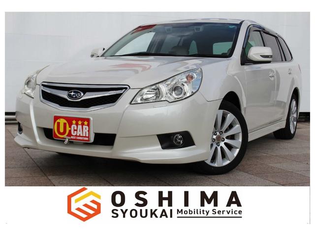 レガシィツーリングワゴン(スバル) ２．５ｉアイサイト　禁煙車　アイサイト　ナビ　Ｂｌｕｅｔｏｏｔｈ　バックカメラ　前席左右パワーシート　サイドエアバック　ＨＩＤライト　ＥＴＣ車載器　電動パーキングブレーキ　パドルシフト　１７インチアルミ　ベージュ内装 中古車画像