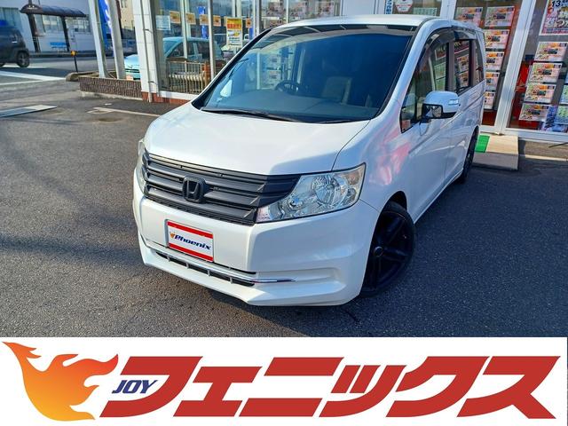 ホンダ ステップワゴン Ｇ　コンフォートセレクション　☆フリップダウンモニター☆　インターナビＴＶ☆フリップダウンモニター☆バックカメラ☆Ｗパワースライドドア☆ＨＩＤオートライト☆スマートキー☆１９インチＡＷ☆ローダウン☆アイドリングストップ☆ＥＴＣ☆クルーズコントロール☆ドラレコ