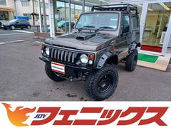 スズキ　ジムニー　ランドベンチャー　☆４ＷＤ☆ボディーリフトアップ☆Aftermarketサス☆　切り替え４ＷＤ☆ボディーリフトアップ☆Aftermarket足回り☆前後スチールバンパー☆１５ＡＷ☆ジオランダーＭＴ☆オーバーフェンダー☆黒革調シートカバー☆ルーフラック☆前後ドライブレコーダー☆モモ製ステアリング