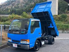 エルフトラック  ダンプ 天井新品 シートカバー 塗装済み5速MT 後輪ダブル エアコン パワーウィンドウ 中古車画像