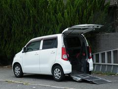 ワゴンR  車いす移動車 前部固定ベルト仕様車 手動固定 リヤシート付 中古車画像