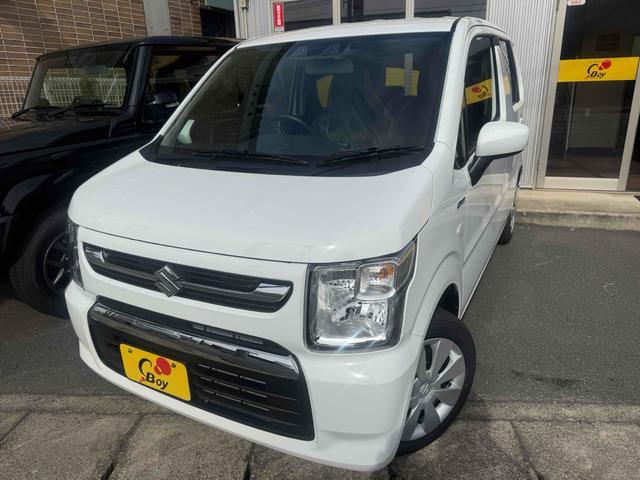 ワゴンＲ(スズキ) ハイブリッドＦＸ−Ｓ　クリアランスソナー　オートクルーズコントロール　レーンアシスト　衝突被害軽減システム　スマートキー　アイドリングストップ　シートヒーター　ベンチシート　ＣＶＴ　盗難防止システム　ＡＢＳ　ＥＳＣ 中古車画像