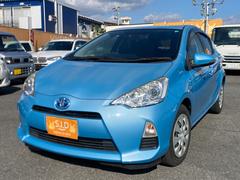 アクア S ドライブレコーダー ナビ TV キーレスエントリー 電動格納ミラー CVT 衝突安全ボディ ABS ESC CD USB オートエアコン パワーステアリング パワーウィンドウ 中古車画像