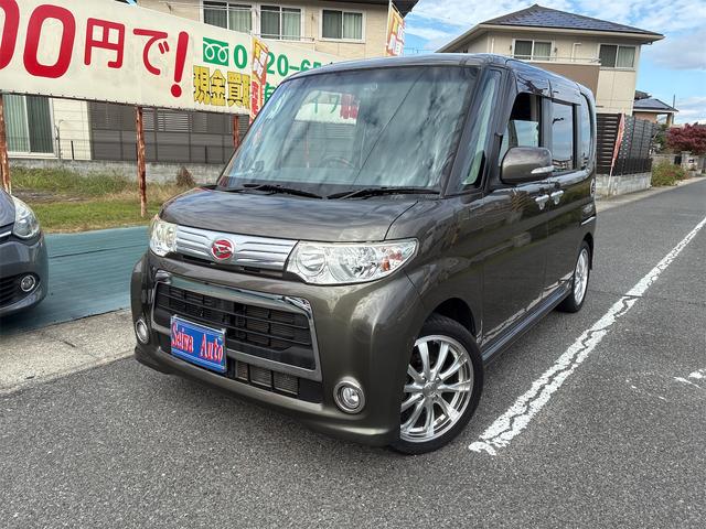 タント(ダイハツ) カスタムＬ　ＥＴＣ　電動スライドドア　ナビ　ＴＶ　スマートキー　電動格納ミラー 中古車画像