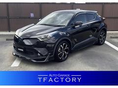 C-HR G トヨタ純正9インチSDナビ・CD・DVD・BTオーデイオ・フルセグTV/トヨタセイフティーセンス/モデリスタエアロ/LEDヘッド・フォグランプ/18インチAW/ダークブラウン革ブラックコンビシート 中古車画像