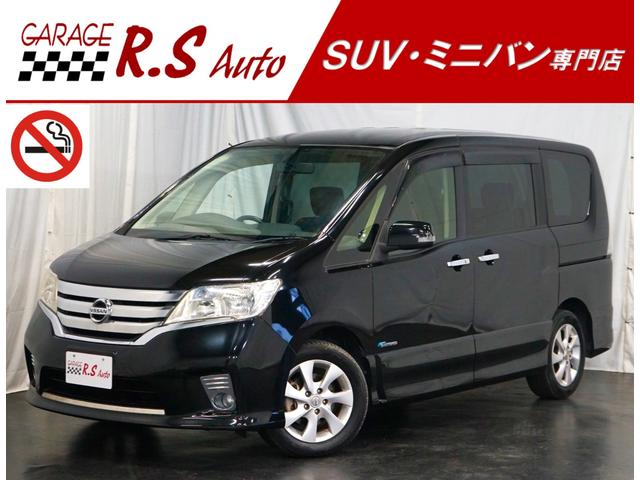 セレナ(日産) ハイウェイスター　Ｓ−ハイブリッド　両側パワスラ　ＴＶナビ　バックカメラ　禁煙車　アルパイン１０型後席モニター 中古車画像