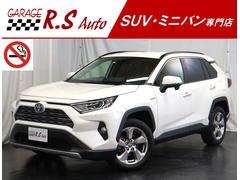 トヨタ　ＲＡＶ４　ハイブリッドＧ　ブラックレザー　９型ＴＶナビ　バックカメラ