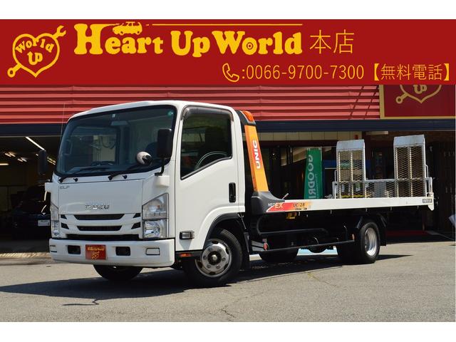 エルフトラック いすゞ フルフラットロー ２ｔ積み積載車 ｓｄナビ ｅｔｃ リモコン 作業灯 岡山県 フルフラットロー ２ｔ積み積載車 ｓｄナビ ｅｔｃ リモコン 作業灯 いすゞエルフトラックの中古車 Biglobe中古車情報 相場 検索