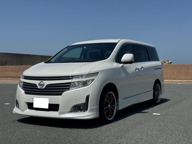 エルグランド(日産) ３５０ハイウェイスターアーバンクロム　両側パワースライドドア　アラウンドビューモニター　パワーバックドア　フルセグナビ　後席フリップダウンモニター　スマートキー 中古車画像