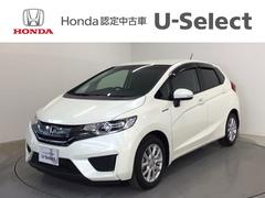 フィットハイブリッド Lパッケージ LED・フルセグ・メモリナビ・バックカメラ・純正AW・スマートキー・ETC 1オーナ ナビ&TV 地デジフルセグTV サイドエアバック DVD再生 ECON オートクルーズコントロール イモビライザー 中古車画像