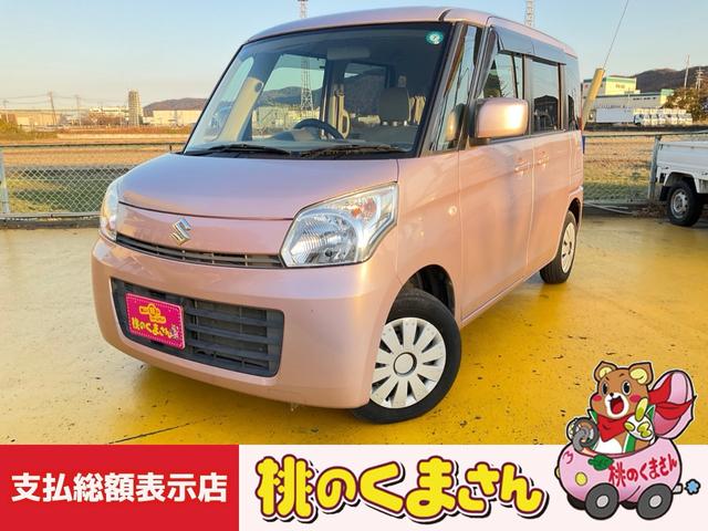 ゆったり乗れる広さが魅力！便利なスライドドアの軽☆ お洒落で便利に乗れる軽トールワゴン！スペーシア！両側スライドドアです☆