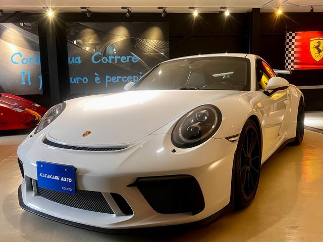 ９１１(ポルシェ) ９１１ＧＴ３　クラブスポーツＰＫＧ　フロントリフティングシステム　ＬＥＤヘッドライトＰＤＬＳ 中古車画像