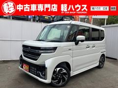 スペーシアカスタム ハイブリッドXS 届出済未使用車 衝突被害軽減ブレーキ アダプティブクルーズコントロール 両側電動スライドドア レーンキープアシスト 障害物センサー 純正アルミホイール フロントフォグランプ リアサーキュレーター 中古車画像