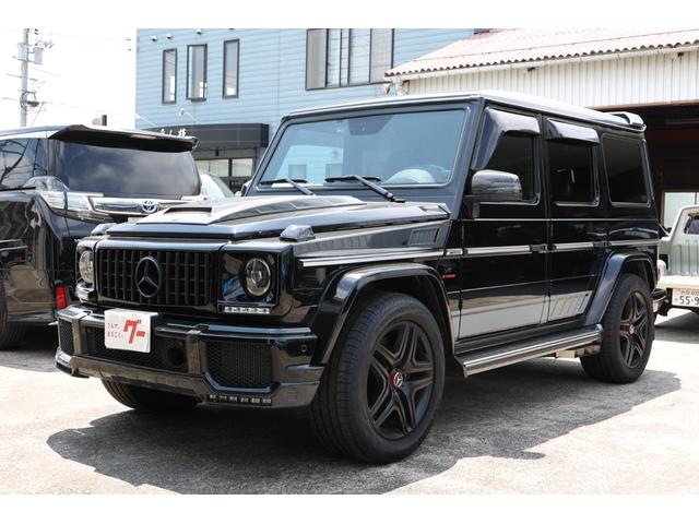 Ｇ６３　ＡＭＧ　レザーシート　サンルーフ　２０インチアルミホイール　左ハンドル　ディーラー車　７ＡＴ　４ＷＤ　ＨＤＤナビ　ＣＤ　オートクルーズコントロール　パワーシート　セキュリティー