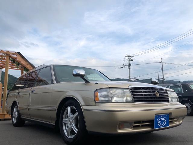 トヨタ クラウンステーションワゴンスーパーサルーンエクストラの中古車 車体価格118 8万円 1995 平成7 年式 走行24 1万キロ 車体色ゴールド 広島県東広島市西条町上三永１６２７ ６ ｏｃｈｉ ｍｏｔｏｒｓ 越智モータースの在庫 グーネット中古車