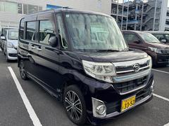 タント カスタムRS SA Bluetooth対応 高性能ディーラーナビ、前後ドライブレコーダー、ターボ、4WD、DVD CD 現状のまま販売 中古車画像