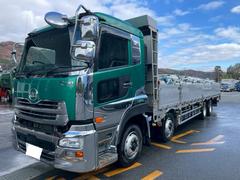 クオン  UD 4軸低床平ボディ 2ペダルAT 中古車画像