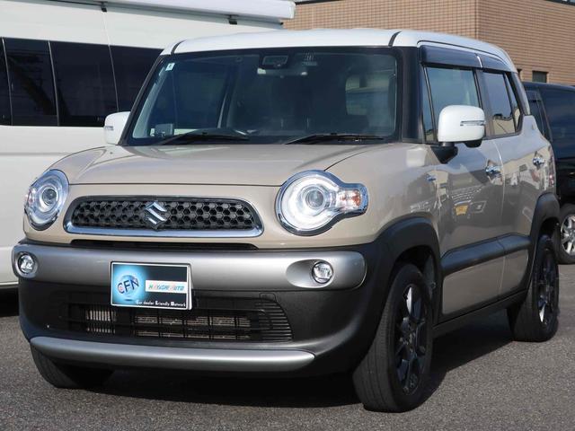 クロスビー(スズキ) ハイブリッドＭＺ　４ＷＤ　ワンオーナー　ドライブレコーダー　ＥＴＣ　クリアランスソナー　オートクルーズコントロール　レーンアシスト　衝突被害軽減システム　オートライト　ＬＥＤヘッドランプ　アルミホイール　スマートキー 中古車画像
