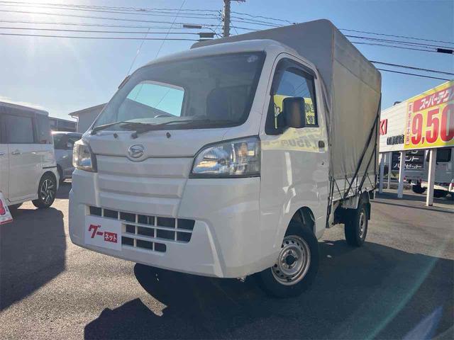 ハイゼットトラック(ダイハツ) 　４ＷＤ　幌付き　ＡＴ　ドライブレコーダー　エアコン　運転席エアバッグ　助手席エアバッグ 中古車画像