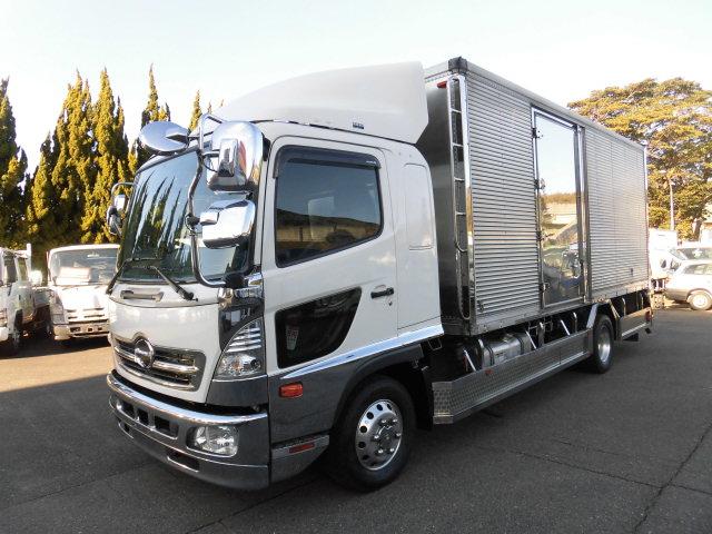 2.45t積載 アルミバン H24年式 フルハーフ保冷バン リターダー付 ターボ付 走行84万キロ(1枚目)
