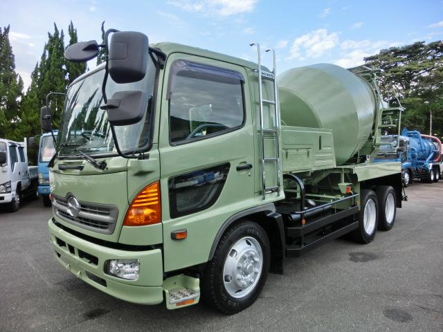 10.92t積載 増トンコンクリートミキサー H20年式 2デフ 新明和8.9m3 混合容量10800kg 走行18万7千kmキロ(1枚目)