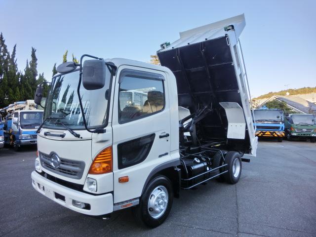 土砂積ダンプ 3.55t積載 極東後方一方開 H24年式 荷台内寸長340mm 走行8万8千キロ(1枚目)