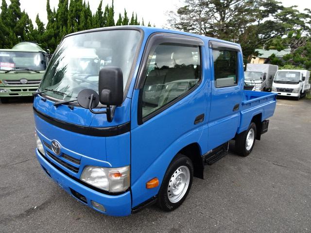 １ｔ積載　Ｗキャブ　６人乗　Ｈ２２年式　低床　荷台６尺　１８１ｃｍ　シングルタイヤ　１２Ｖ　走行１５６０００キロ　普通免許　現状渡し値引有り！