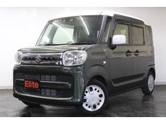 スペーシア ハイブリッドX ツートーンカラー 社外ナビ フルセグTV BT DVD Bカメラ ETC 衝突軽減 両パワースライドドア シートヒーター スマートキー オートエアコン オートライト ドアバイザー 中古車画像